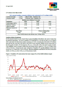 CPI Inflation Brief: March 2025