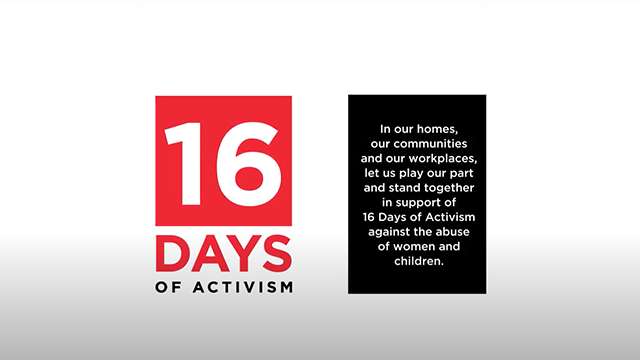 Minerals Council marks the start of the 16 Days of Activism campaign